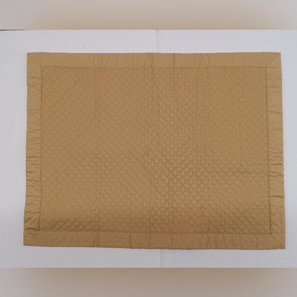 RALPH LAUREN Wyatt Cotton Standard Diamond Quilted Sham Bronze *PAIR* - Picture 3 of 9
